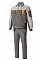 Костюм Профессионал-1 антрацит/св.серый