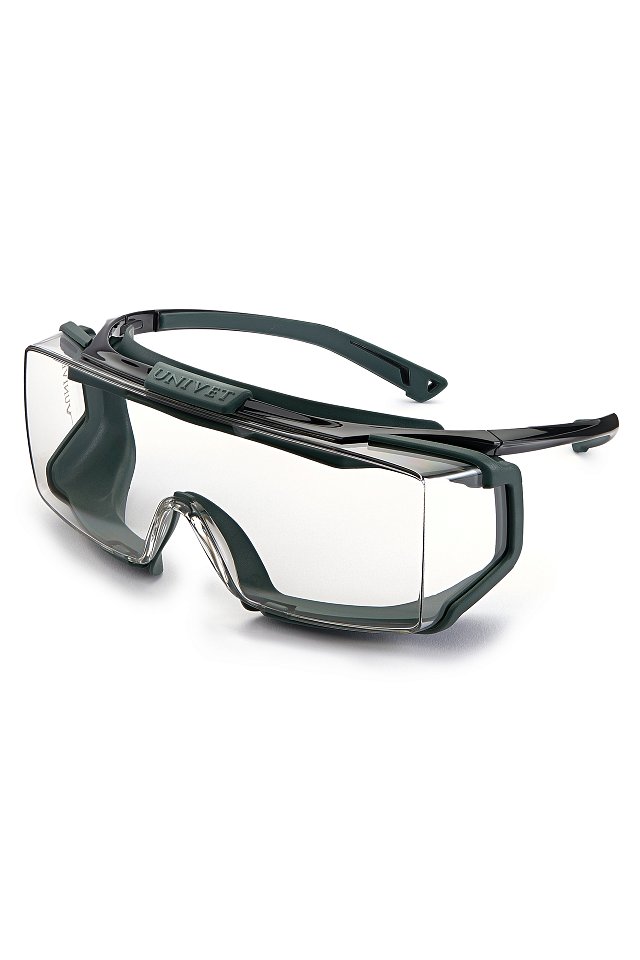 Очки защитные закрытые ЮНИВЕТ (UNIVET), артикул 5X2.03.05.00 прозрачные - STRAP_WHITE_LOW