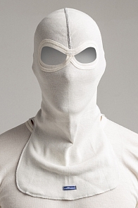 Шлем-маска Комацо (COMAZO) белая