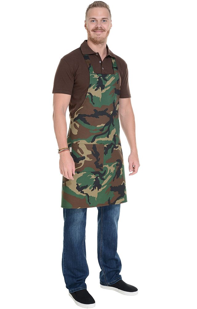 Фартук HORECA (ХОРЕКА) с нагрудником camouflage green (камуфляжный зеленый) - upload/resize_cache/iblock/176/640_1002_1821712164bebe8964a3cb4f91f48bb72/fartuk_Horeka_c_nagrud_camouflage_green_1