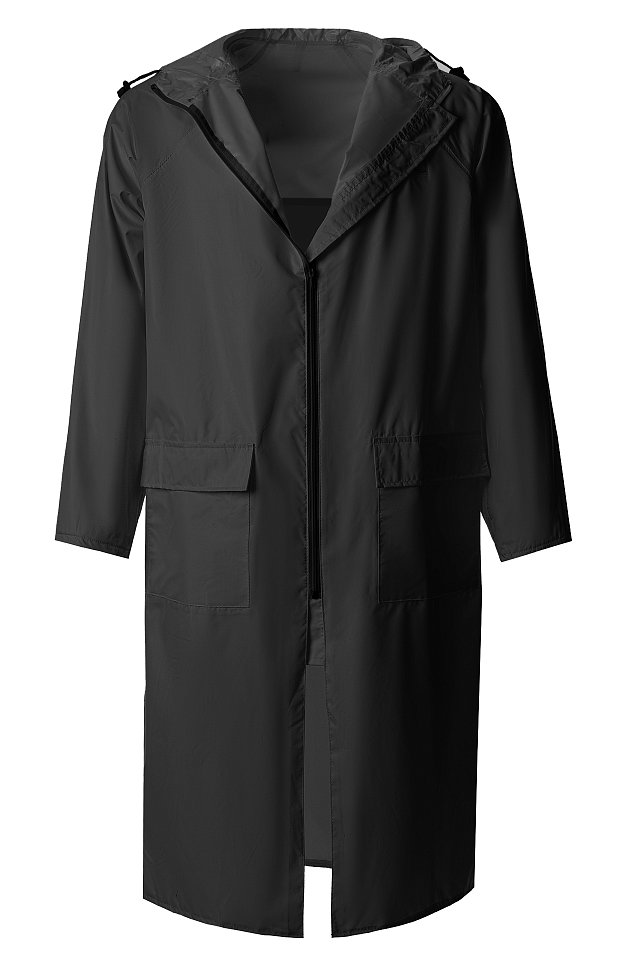 Плащ влагозащитный ПОСЕЙДОН (POSEIDON WPL) WATERPROOFline Минпромторг черный - copy