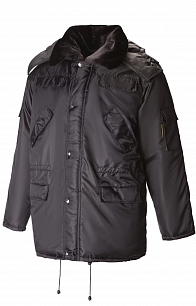Куртка непромокаемая зимняя ткань "Оксфорд" черная
