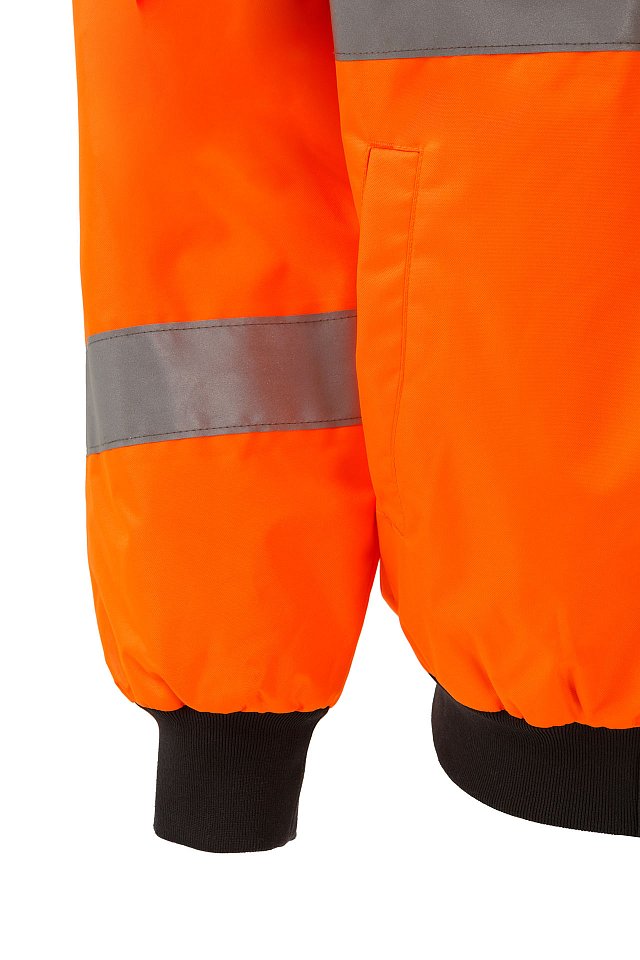 Куртка ЮНИОНВОРКВЕАР Хай-Вис (UNIONWORKWEAR Hi-Vis) Рефлектор демисезонная оранжевая - upload/resize_cache/iblock/2a4/1vp2lej4tu70x91lnlzu346dum31yslc/640_1002_1821712164bebe8964a3cb4f91f48bb72/6
