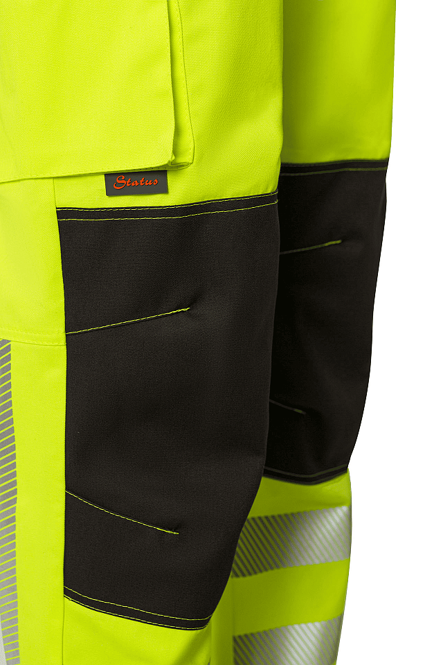 Костюм STATUS NEW (Статус) желтый/графит cо световозвращающими полосами - _12_