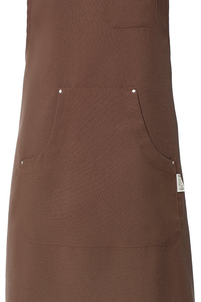 Фартук КЛИНПЛЕКС ИРМА (CLINPLEX IRMA) с нагрудником chocolate (коричневый) - _2_