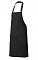 Фартук HORECA (ХОРЕКА) с нагрудником black (черный)