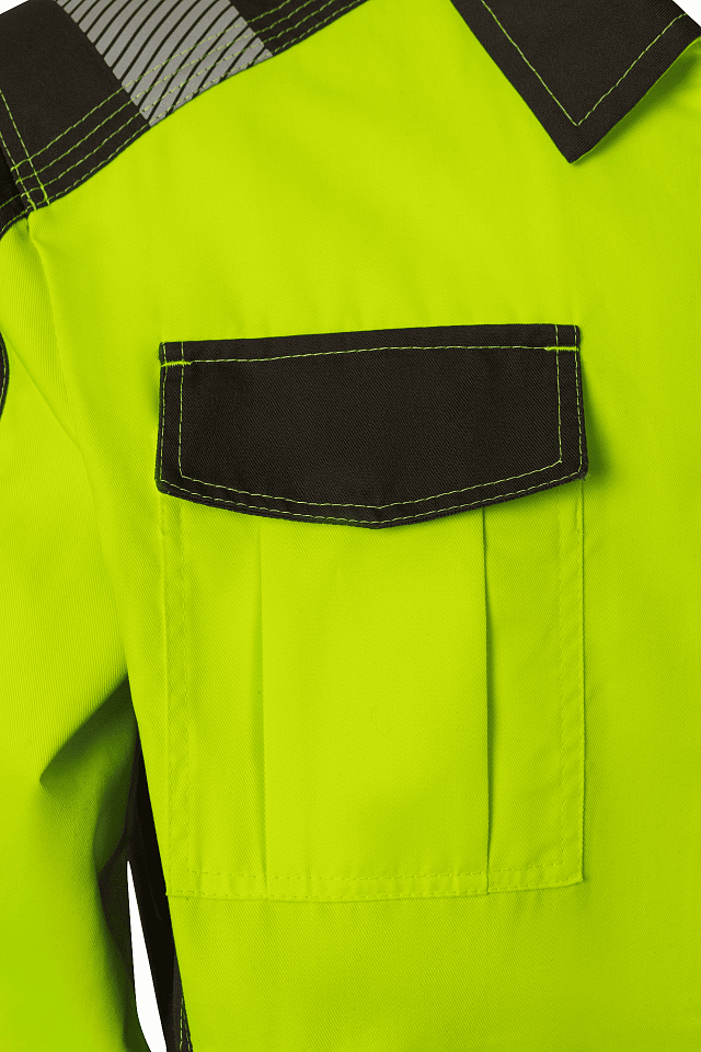 Костюм STATUS NEW (Статус) желтый/графит cо световозвращающими полосами - _7_