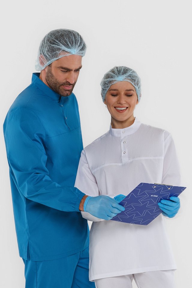 Шапочка защитная Шарлотта одноразовая (упаковка 100 штук) голубая (LAB011) - upload/resize_cache/iblock/468/aorkj5dssu6yueor3zo7n0kicxe114p3/640_1002_1821712164bebe8964a3cb4f91f48bb72/5