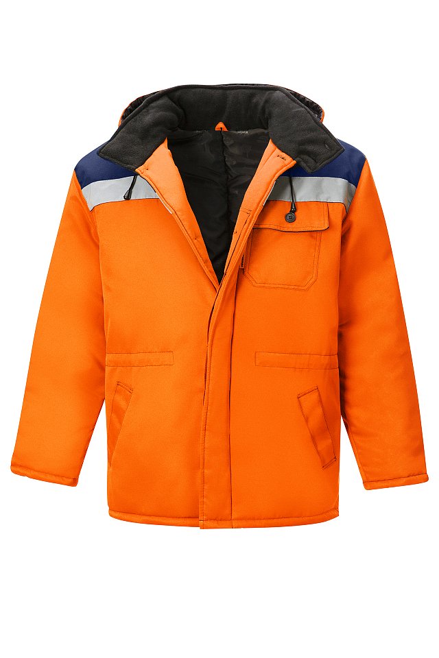 Костюм Коммунальщик утепленный ЭКОНОМ оранжевый/т.синий - Kommunalshchik_oranzhevyy_siniy_3