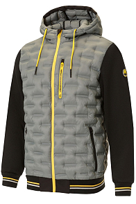 Куртка ЮНИОНВОРКВЕАР (UNIONWORKWEAR) Термал стич т.серая/черная