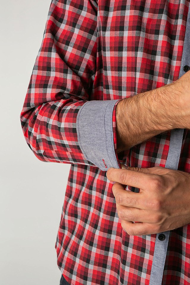 Рубашка Бристон Бар БАРИСТА (BristonBar BARISTA) мужская красно-серая, клетка - upload/resize_cache/iblock/4e5/c9zkgbrgo371jjyya8kjih1h2dfsfb0o/640_1002_1821712164bebe8964a3cb4f91f48bb72/5