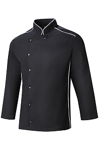 Китель поварской RICON (РИКОН) black (черный)