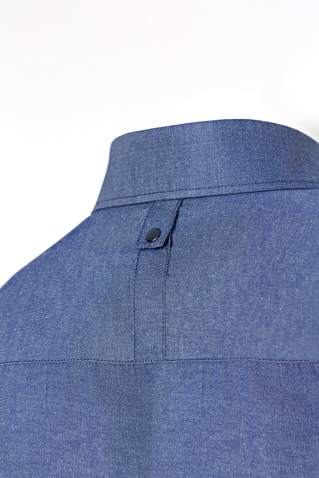 Рубашка Бристон Бар JEANS (BristonBar Джинс) мужская т.синяя - _2_