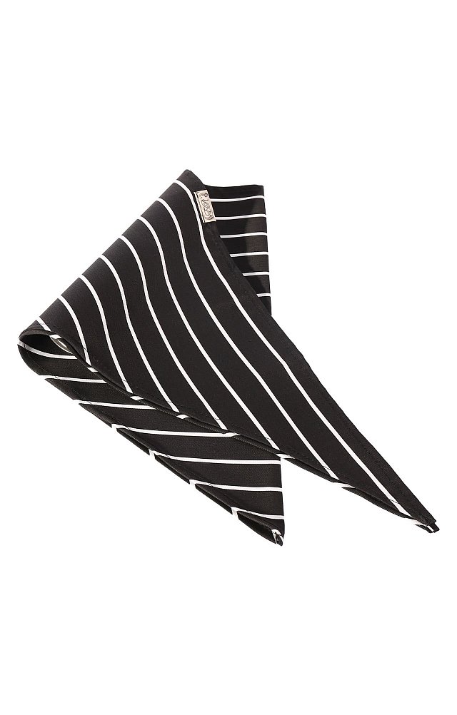 Косынка «El-Risto» MixColor BLACK (черный/белая полоска) - upload/resize_cache/iblock/5e0/640_1002_1821712164bebe8964a3cb4f91f48bb72/0002_ELRISTO_kerchief_blackwhiteLines_TopView