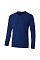 Футболка с длинным рукавом темно-синяя