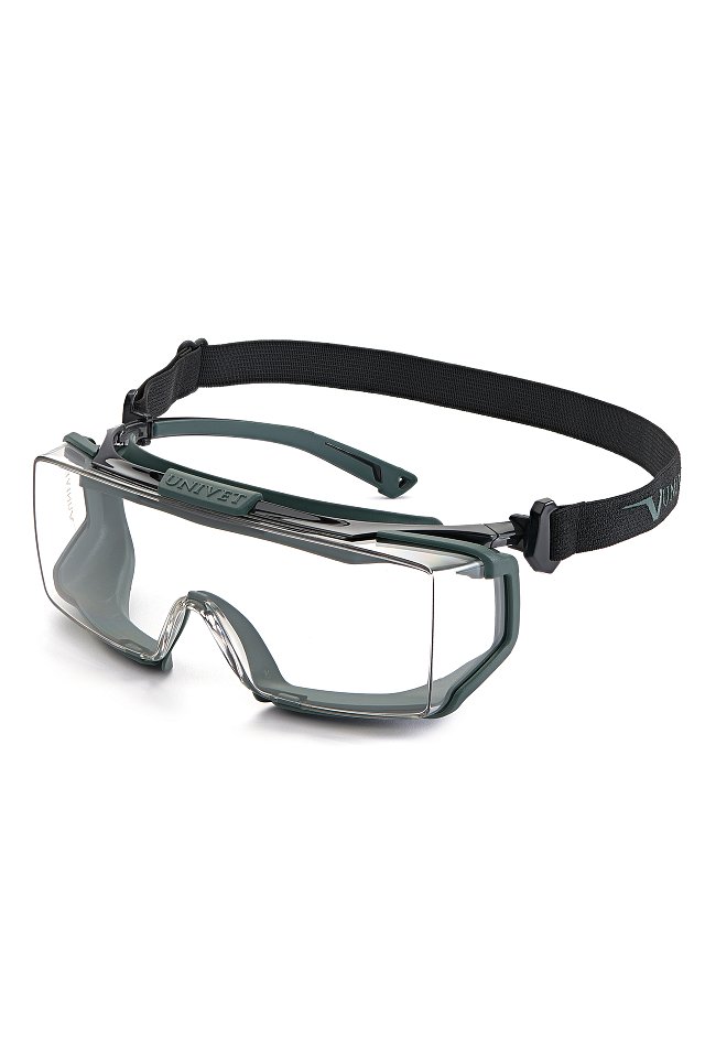 Очки защитные закрытые ЮНИВЕТ (UNIVET), артикул 5X2.03.05.00 прозрачные - 5X2.03.05.00_WHITE_LOW