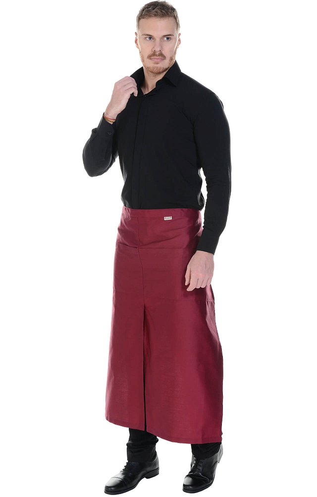 Фартук «BARISTA» удлиненный, цвет burgundy (бордо) - upload/resize_cache/iblock/6ad/640_1002_1821712164bebe8964a3cb4f91f48bb72/fartuk_barista_udlinennyj_bordo_6