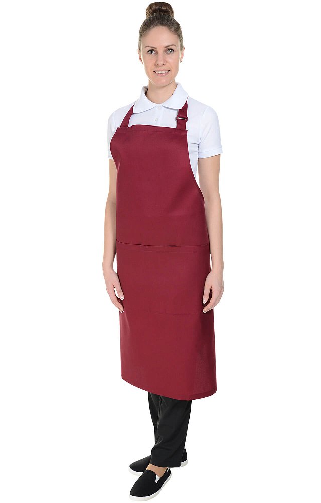 Фартук «BARISTA» с нагрудником, цвет burgundy (бордо) - upload/resize_cache/iblock/7ee/640_1002_1821712164bebe8964a3cb4f91f48bb72/fartuk_barista_s_nagrudnikom_cvet_burgundy_bordo_2