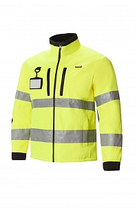 Куртка Softshell Dimex (Софтшел Даймекс) сигнальная 688 лимонная