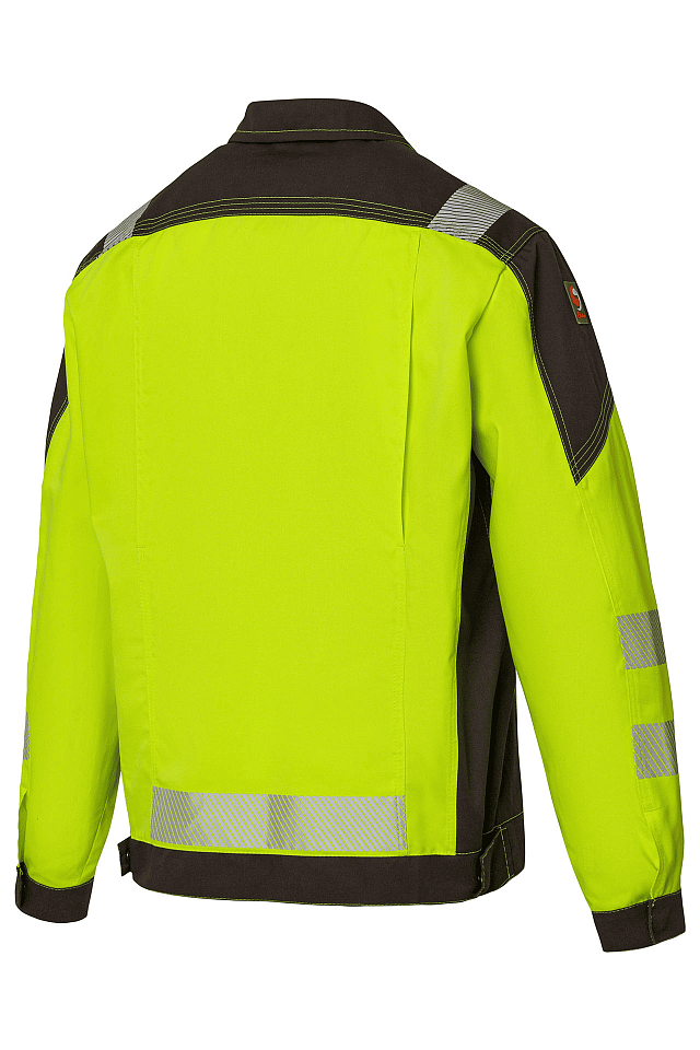 Костюм STATUS NEW (Статус) желтый/графит cо световозвращающими полосами - _2_