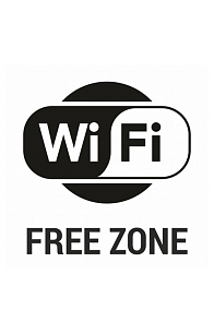 Знак "Wi-Fi free"