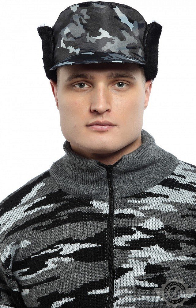 Кепи "Охранник" зимнее цвет камуфляж серый - upload/resize_cache/iblock/935/640_1002_1821712164bebe8964a3cb4f91f48bb72/kepi_okhrannik_zimnyaya_kamuflyazh_seraya_2_1