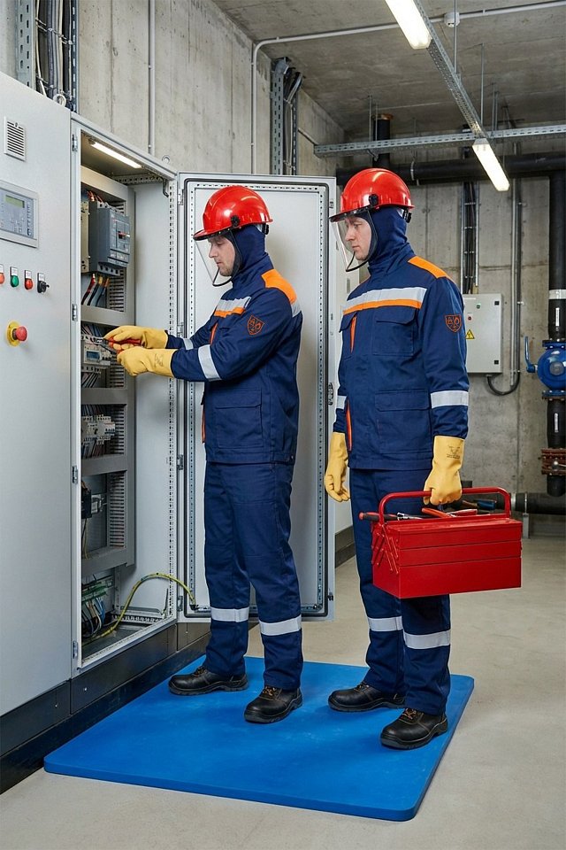 Костюм летний для защиты от электрической дуги СП011-Л 20,1 кал/см² т.синий - upload/resize_cache/iblock/947/osxgac8ssnlcm0cbuvqxa8llx1s2rng5/640_1002_1821712164bebe8964a3cb4f91f48bb72/5