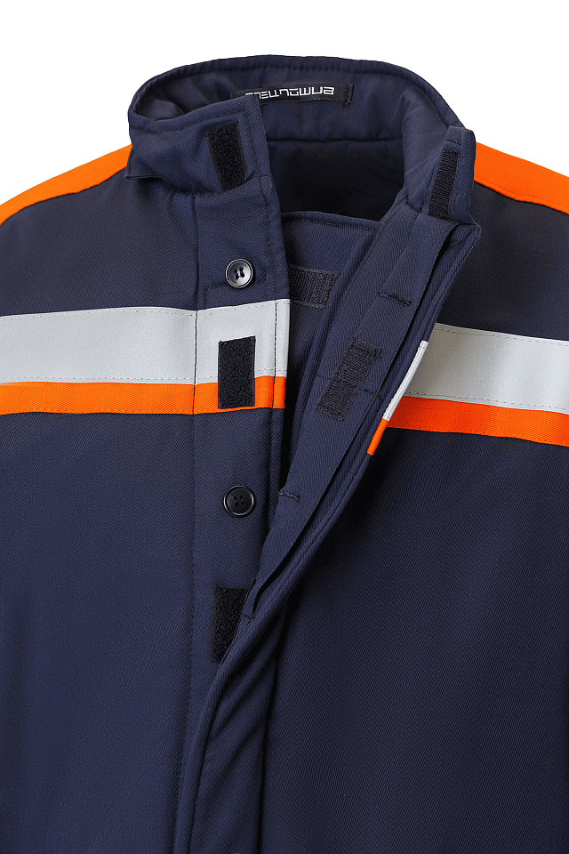 Костюм зимний для защиты от электрической дуги СП08-З, 67,4 кал/см² т.синий - _10_