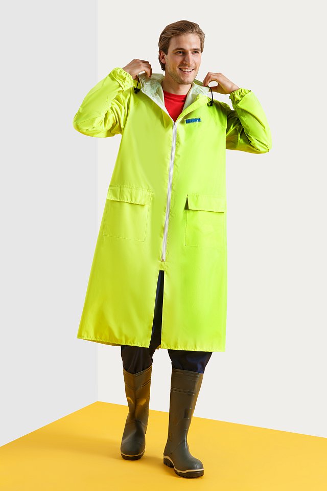 Плащ влагозащитный ПОСЕЙДОН (POSEIDON WPL) WATERPROOFline Минпромторг лимонный - 827