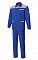 Костюм "Труд" василек-серый