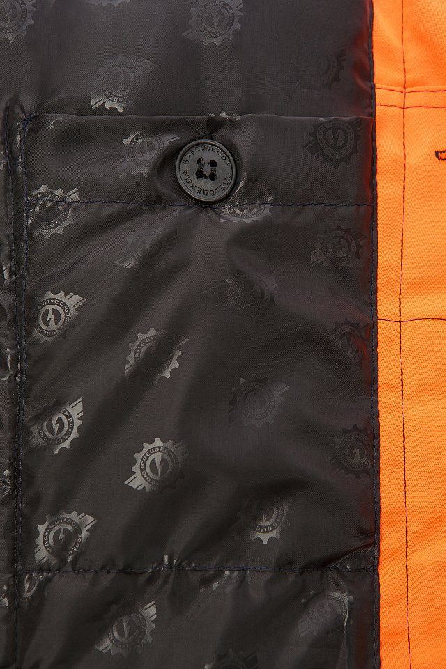 Костюм Коммунальщик утепленный ЭКОНОМ оранжевый/т.синий - Kommunalshchik_oranzhevyy_siniy_9