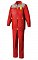 Костюм "Профессионал" женский красный-светло-серый