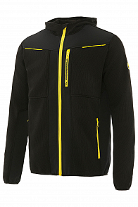 Куртка ЮНИОНВОРКВЕАР (UNIONWORKWEAR) Нитид флис черная