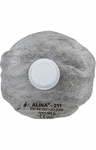 Респиратор (полумаска) с клапаном выдоха Алина®-211 FFP2 NR D