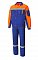 Костюм "Профессионал-2" с СВП (СОП) василек-оранжевый-черный