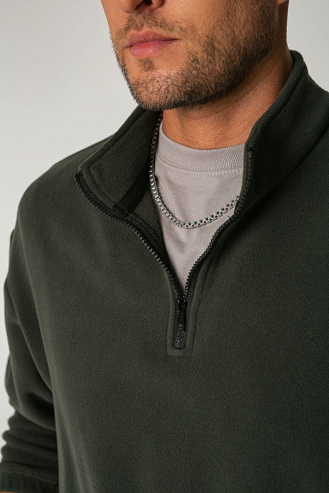 Толстовка КОТЛАЙН (KOTLINE) флисовая с воротником тройер хаки - upload/resize_cache/iblock/c7d/hudcco3e33rrwqv9ctvhpc583ipp8nsq/640_1002_1821712164bebe8964a3cb4f91f48bb72/3