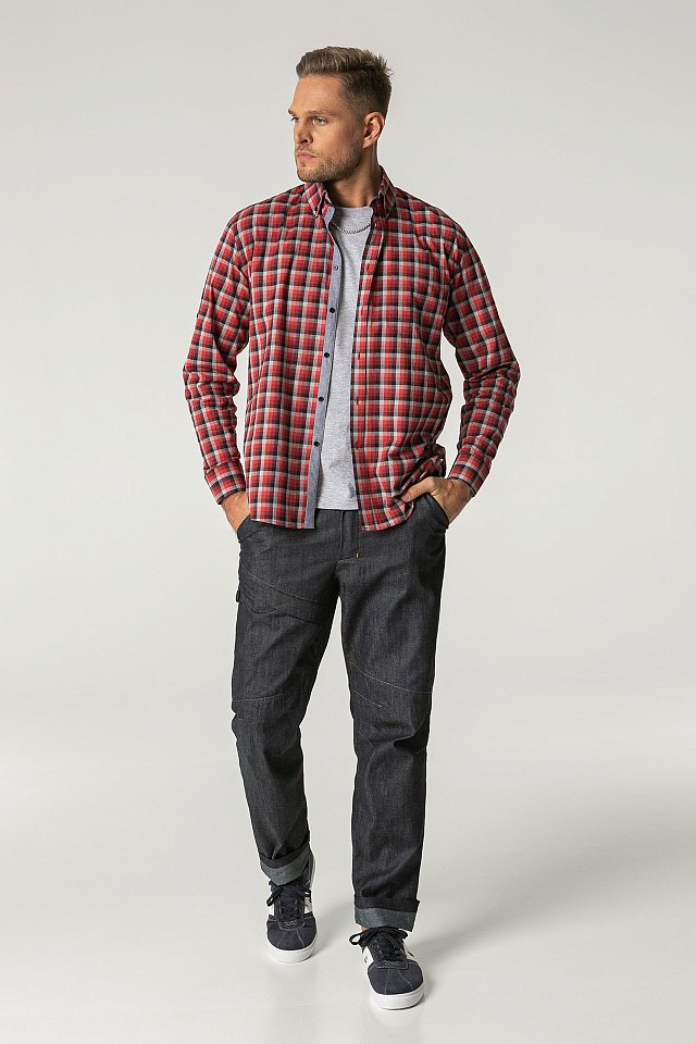 Рубашка Бристон Бар БАРИСТА (BristonBar BARISTA) мужская красно-серая, клетка - upload/resize_cache/iblock/c9e/4b8b9kurtnnv8wl4hkbtbl8qkrstyggs/640_1002_1821712164bebe8964a3cb4f91f48bb72/1