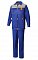 Костюм "Профессионал" женский василек-светло-серый