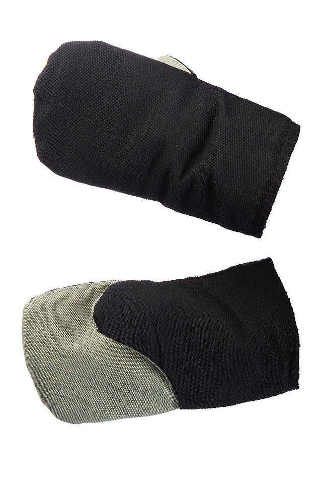 Рукавицы утепленные с брезентовым наладонником - _9_