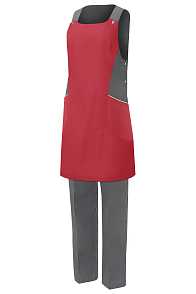 Костюм КЛИНПЛЕКС ЭВЕЛИН (CLINPLEX EVELIN) Лайт графит/бордо