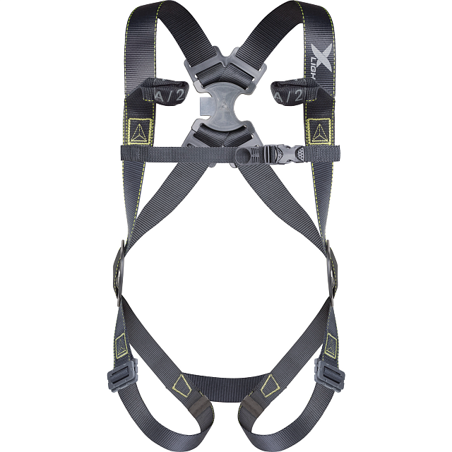 Страховочная привязь ДЕЛЬТА ПЛЮС с 2 точками крепления HAR22X черный - nazvaniya