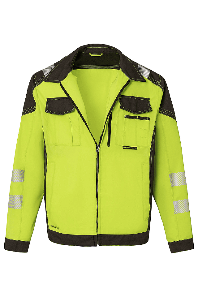 Костюм STATUS NEW (Статус) желтый/графит cо световозвращающими полосами - _3_