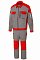 Костюм STATUS NEW 2 (Статус) т.серый/красный