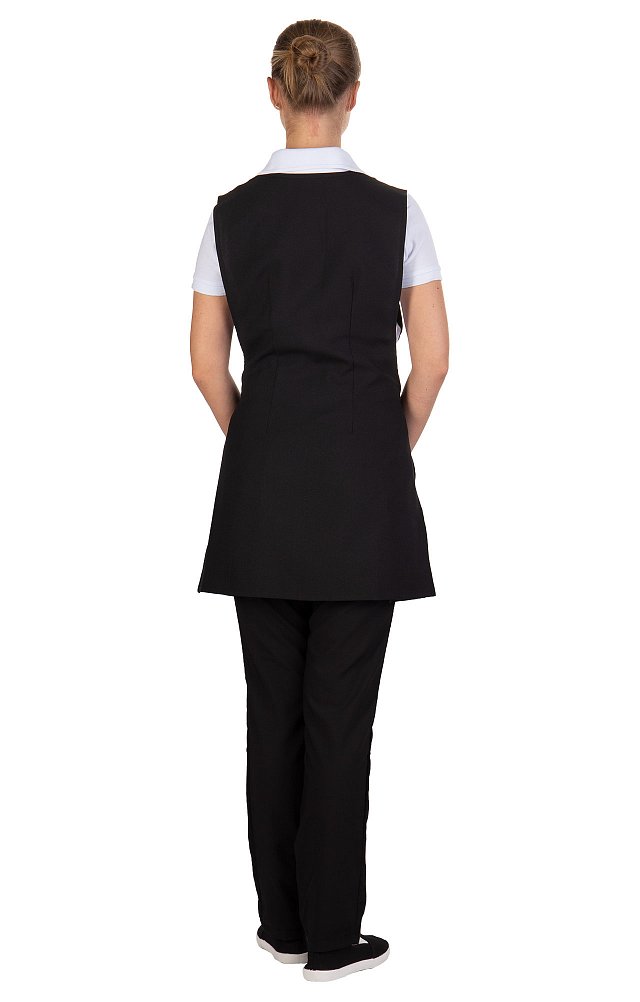 Фартук-накидка «CANDI» (Кэнди) цвет black (черный) - upload/resize_cache/iblock/eef/640_1002_1821712164bebe8964a3cb4f91f48bb72/0000_CANDI_apron_black_BackView