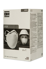 Респиратор ВМ 8101 FFP1 NR D _