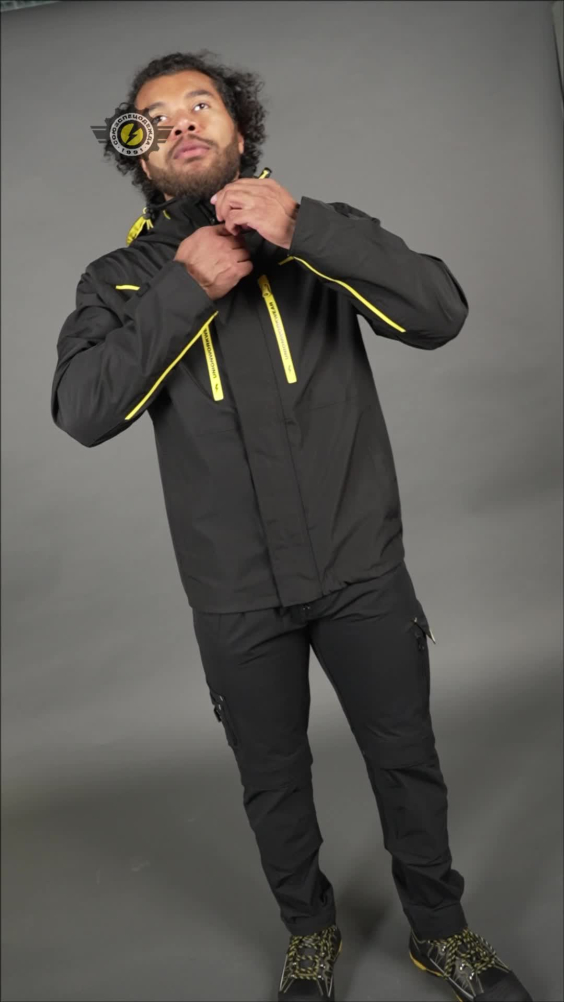 Куртка ЮНИОНВОРКВЕАР (UNIONWORKWEAR) 3 в 1 черная