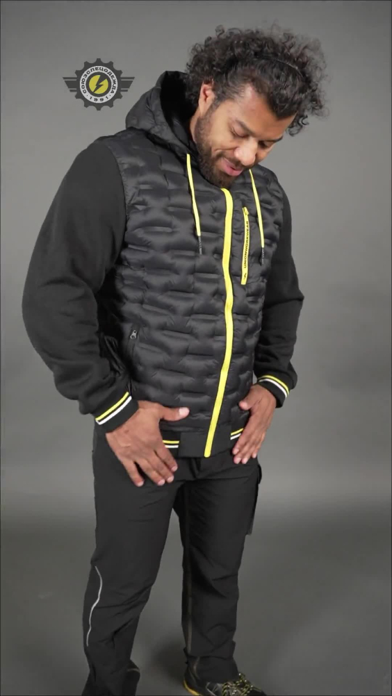 Куртка ЮНИОНВОРКВЕАР (UNIONWORKWEAR) Термал стич черная